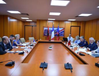 Drejtori i Përgjithshëm dhe Ambasadorja e Francës, takim me qëllim zgjerimin dhe intensifikimin e bashkëpunimit kundër krimeve ndërkombëtare