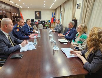Drejtori i Përgjithshëm Ilir Proda pret në takim përfaqësues të misionit PAMECA dhe të programit EU4LEA,