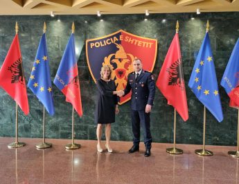 Zëvendëspresidentja e BKA-së, vizitë pune në Policinë e Shtetit