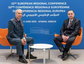 Drejtori i Përgjithshëm Ilir Proda zhvillon disa takime gjatë Konferencës së 52-të Rajonale të INTERPOL-it