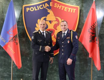 Presidenti i Policisë çeke, Gjeneral Lejtnant Martin Vondrašk, vizitë zyrtare në Policinë e Shtetit