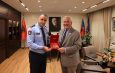 Drejtori i Përgjithshëm i Policisë së Shtetit Ilir Proda, takim me z. Harry H. Hardman
