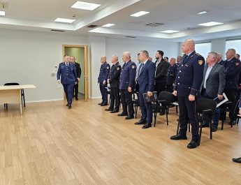Drejtori i Përgjithshëm i Policisë së Shtetit, Skënder Hita, zhvillon takime me drejtuesit e DVP Shkodër dhe Lezhë