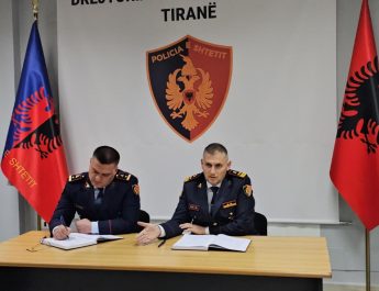 Drejtori i Përgjithshëm i Policisë së Shtetit, Drejtues Madhor Skënder Hita, zhvilloi një takim në DVP Tiranë