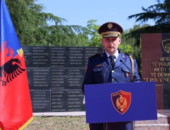 5 Maj/Fjala e Drejtorit të Përgjithshëm Skender Hita, gjatë ceremonisë për përkujtimin e Dëshmorëve të Policisë