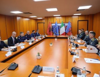 Policia e Shtetit/Çelet për të 15-in vit, fushata e përbashkët ndërmjet Policisë së Shtetit dhe Guardia di Finanza, për monitorimin ajror të territorit