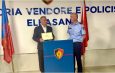 Elbasan/Drejtori i Përgjithshëm Skender Hita vlerëson me Certifikatën e Karrierës, punonjësin e Policisë Rrugore, Inspektor Mustafa Hidri