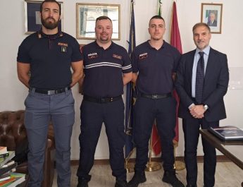  Siguria gjatë sezonit veror, Policia shqiptare në shërbim në Firence