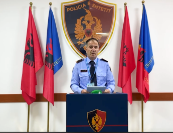 Drejtori i DVP Lezhë Drejtues Arben Nasufi, konferencë për rezultatet e muajit maj