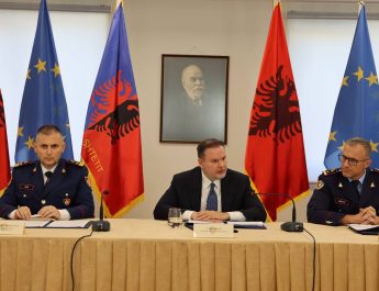 Shkodër/Ministri i Punëve të Brendshme Ervin Demo dhe Drejtori i Përgjithshëm Skender Hita, takim me strukturat e DVP Shkodër